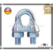 DIN741 Wire Rope Accessories are high quality electro-galvanized steel Wire rope clip